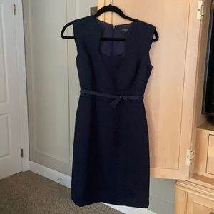 Navy Tahari dress 2P